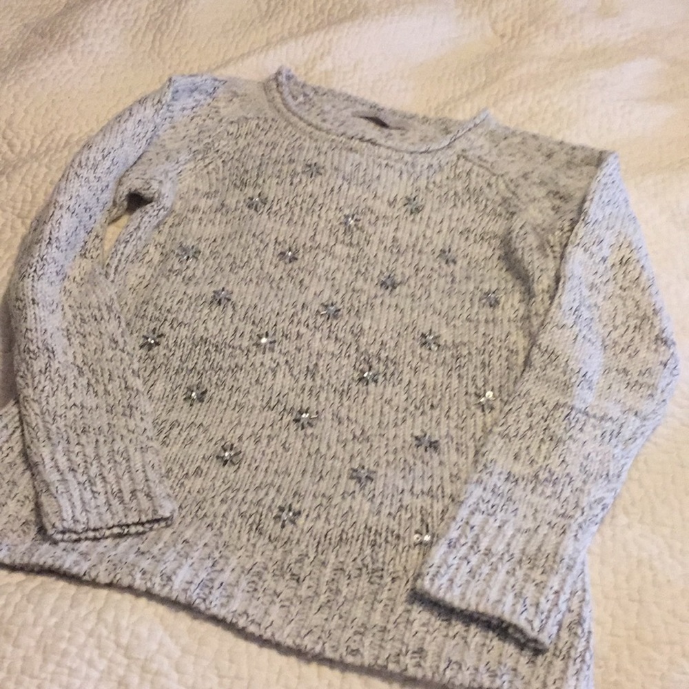Loft Marled sparkle sweater S ❤️❤️❤️